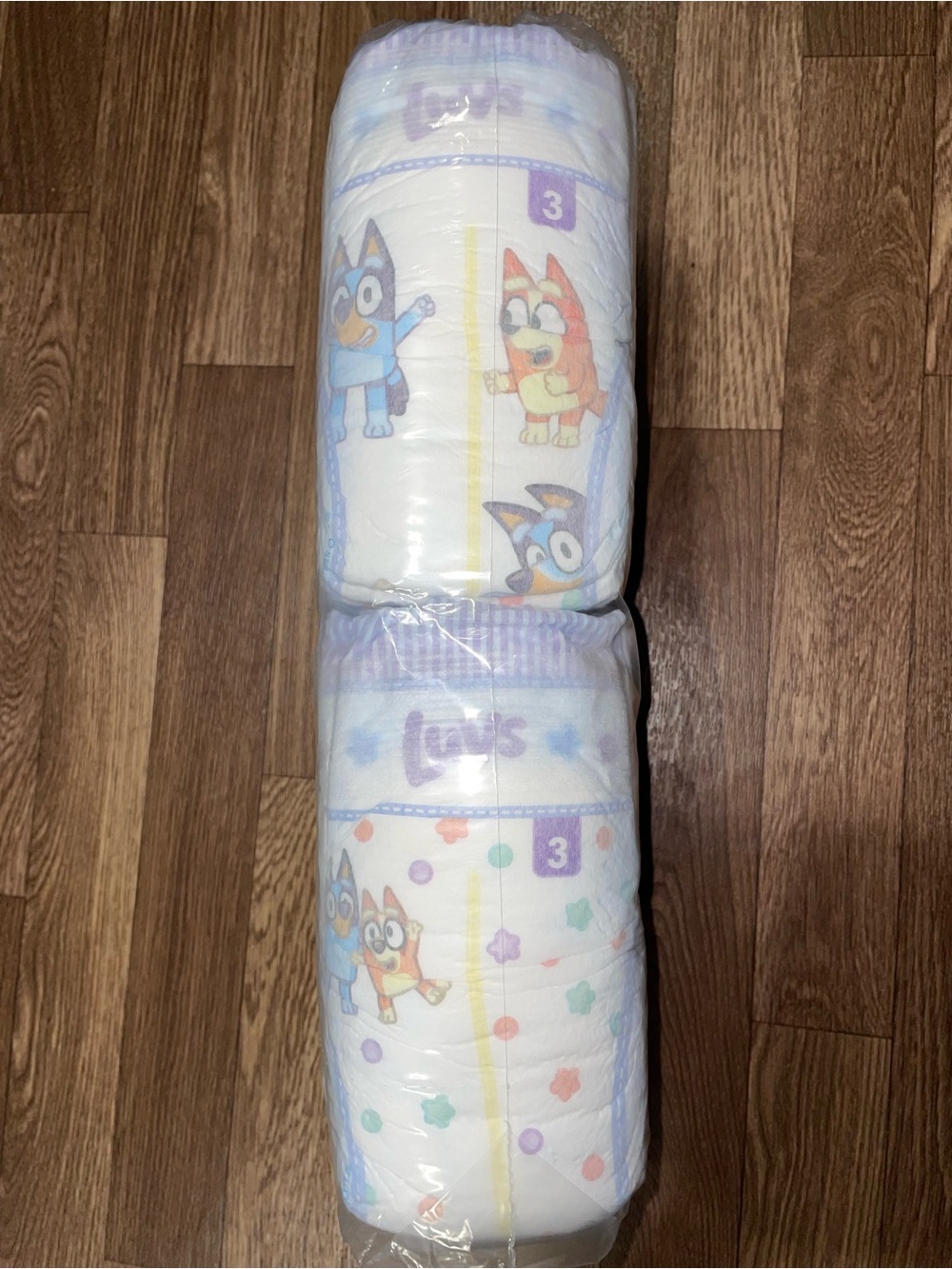 Levi's Kids Diapers Size 3 - White with Blue & Multicolor Prints